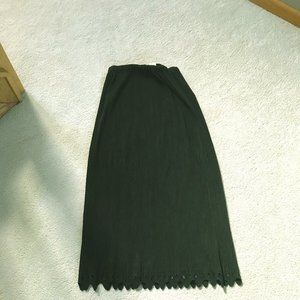 Vintage Issey  Miyake Black Pleated skirt